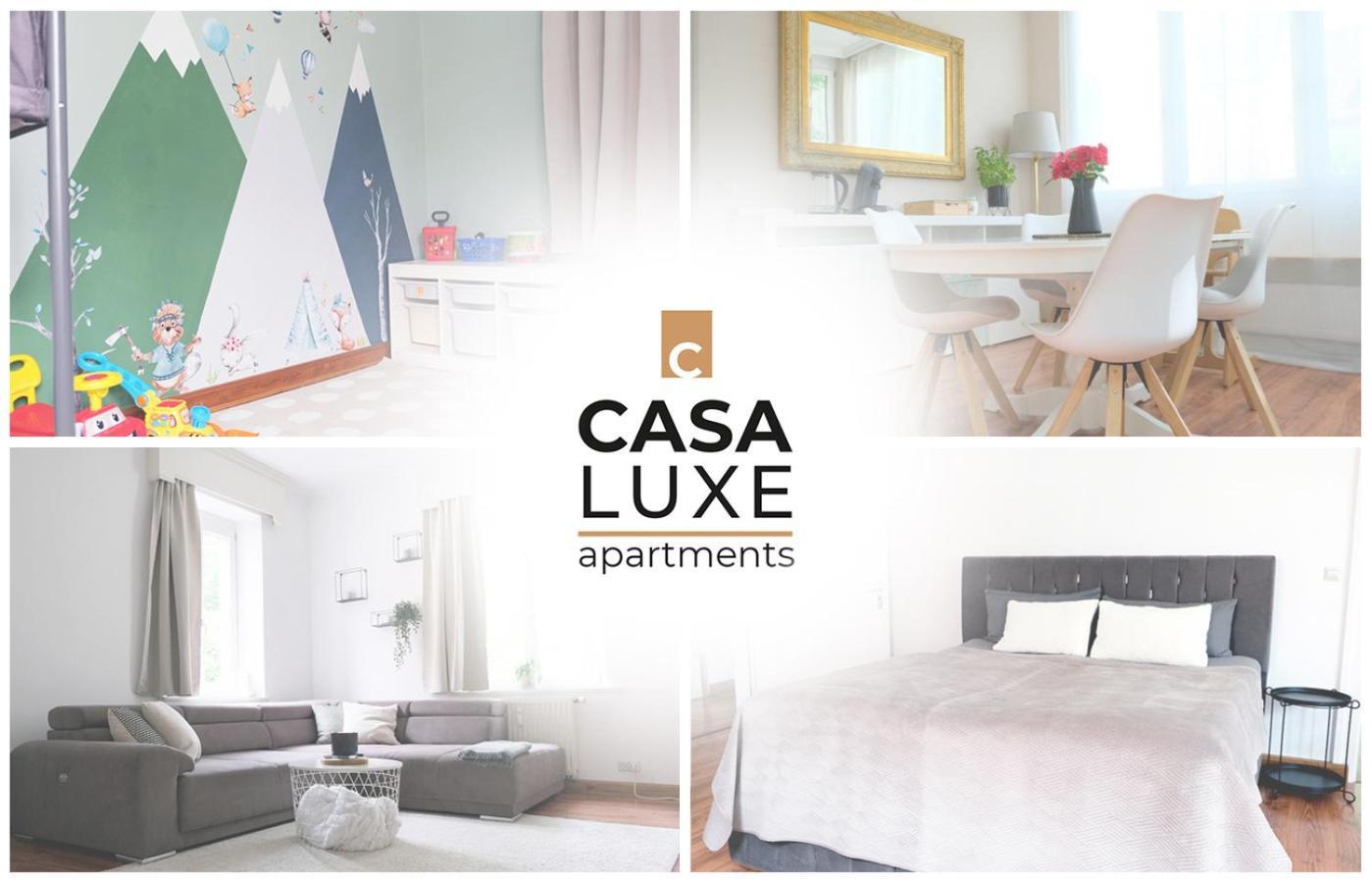 Casa Luxe - 110Qm - Stadtmitte - Familienfreundlich - Parkplatz - 5Km Zum Legoland Günzburg Eksteriør billede