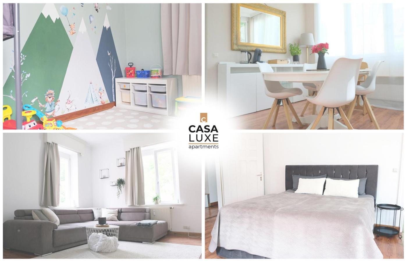Casa Luxe - 110Qm - Stadtmitte - Familienfreundlich - Parkplatz - 5Km Zum Legoland Günzburg Eksteriør billede
